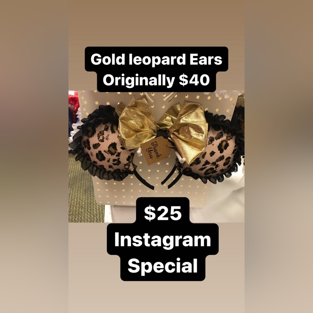 Disney Theme Park Ears! HANDMADE, one of a kind - Picture 5 of 6